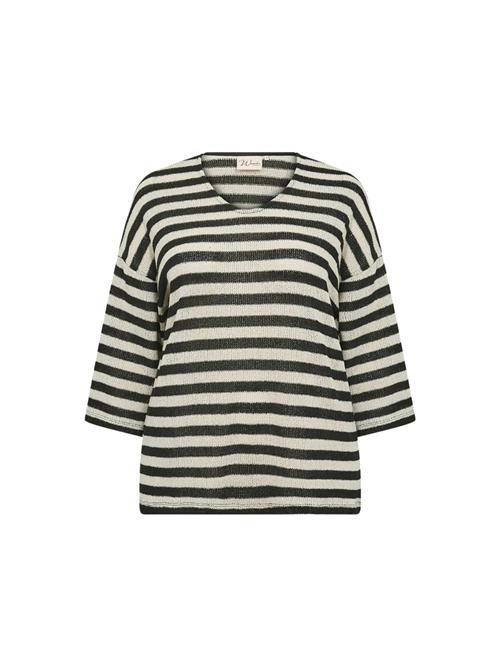 Wasabi Concept Pullover 'Megan 1'  lysebrun / sort