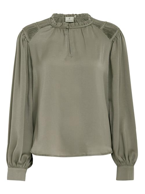 Peppercorn Bluse 'Haze'  mørkebeige