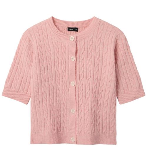 LMTD T-shirt - Strik - NlfKave - Crystal Pink