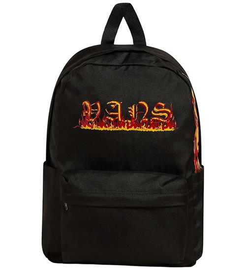 Vans Rygsæk - Old Skool Grom - Black/Flame