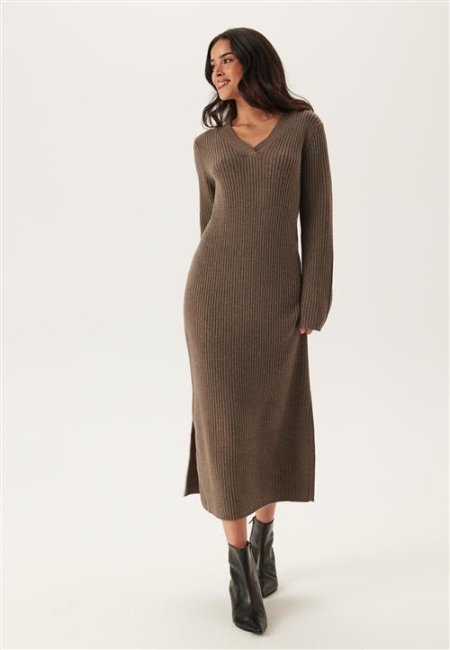 Object Collectors Item Objelva L/S RE V-NECK KNIT DRE