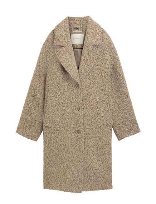 Se Loose Coat Tom Tailor Beige ved Booztlet