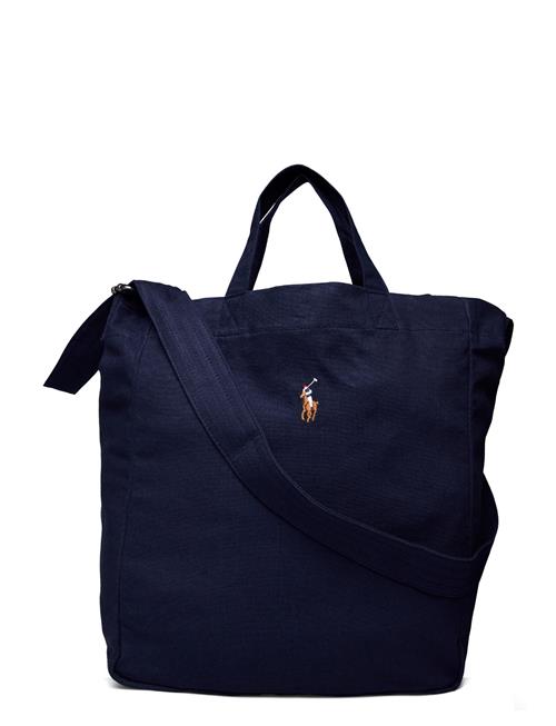 Canvas Shopper Tote Polo Ralph Lauren Navy