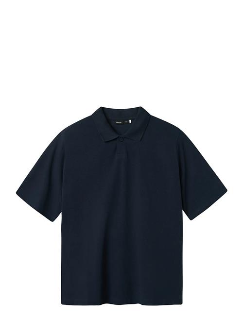 Nlmhannes Ss L Pique Polo LMTD Navy