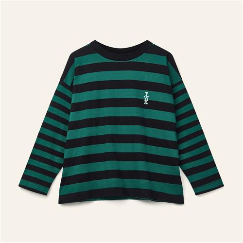 Wynken Duet T-shirt Med Lange Ærmer Black Forest Green  Black Forest Green 6Y  Grøn  6 år  Unisex