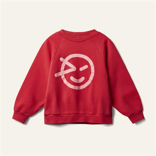 Wynken Raglan Wynk Sweatshirt Ladybird Red  Ladybird Red 8Y  Rød  8 år  Unisex