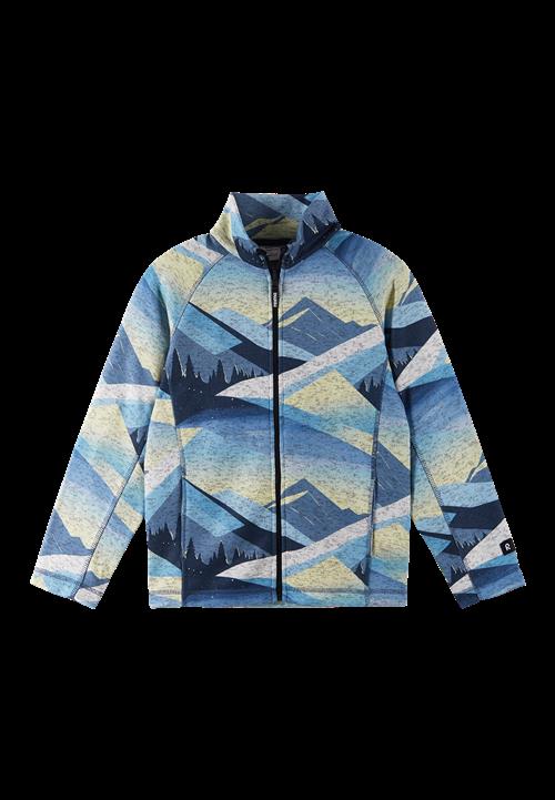 Reima Niksini Fleece-sweater Blue Ocean  Blue Ocean-110 cm  Blå  110 cm  Unisex