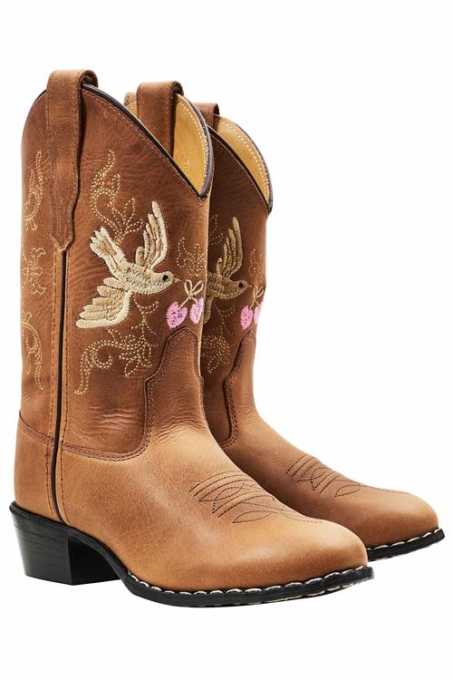 Copenhagen Colors Limited Cowboystøvler Cognac Dove  Cognac Dove 28 EU  Brun  28 EU  kvinde