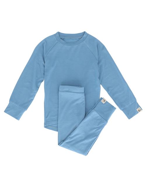 Gullkorn Vennen Baselayer Fog Blue  Fog Blue 110/116 cm  Blå  110/116 cm  mand