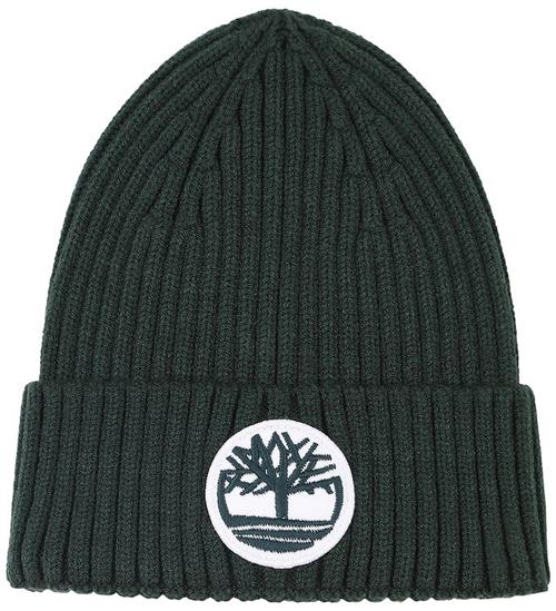 Timberland Hue - Rib - Strik - Mørkegrøn m. Logo