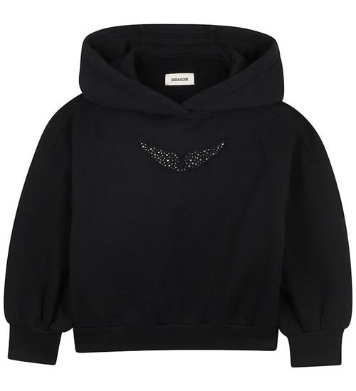 Zadig & Voltaire Hættetrøje - Sort m. Nitter