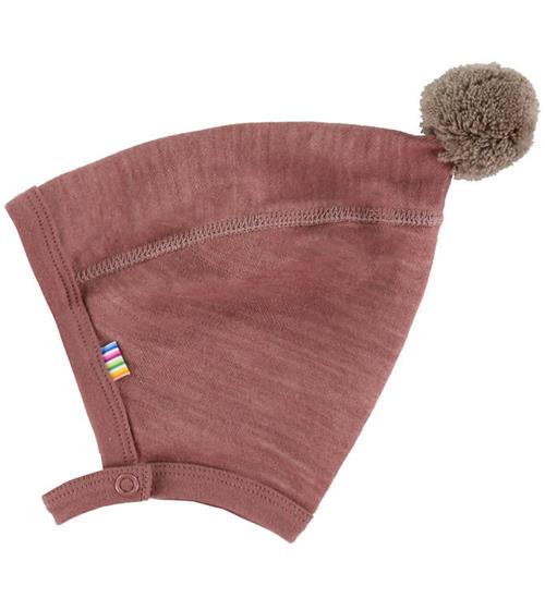 Joha Babyhjelm - Uld/Bambus - Mrk. Rose