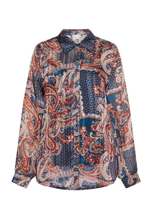 Se Usha Bluse  ensian / blandingsfarvet ved About You