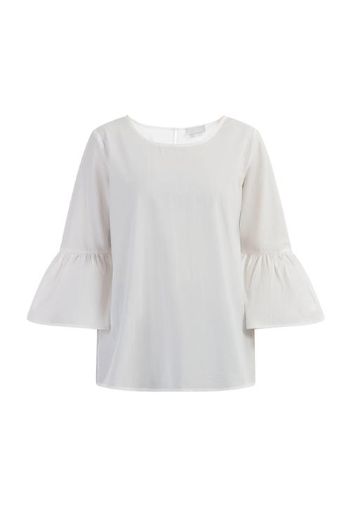 RISA Bluse 'Iridia'  uldhvid