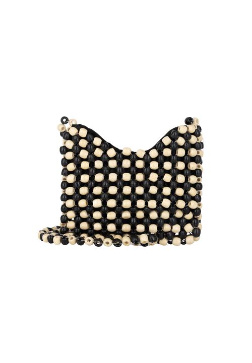 IZIA Skuldertaske  beige / sort
