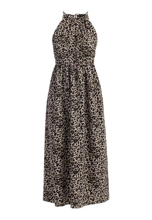 faina Kjole  beige / lysebrun / sort