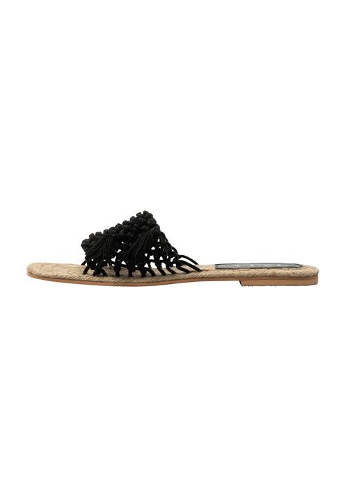 IZIA Pantoletter  beige / sort