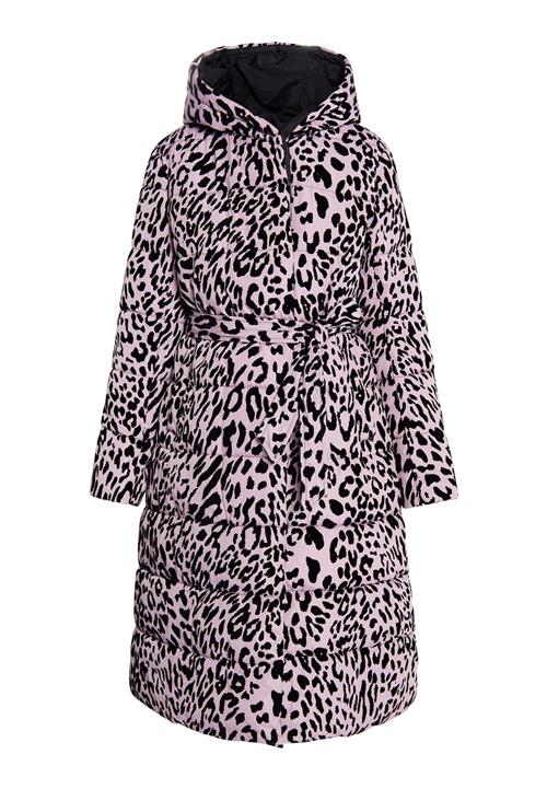 faina Vinterfrakke  lysviolet / sort