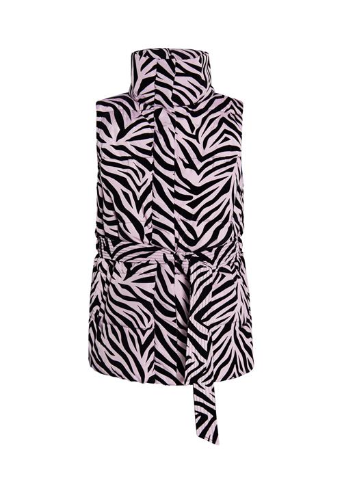faina Vest 'Imane'  pastellilla / sort