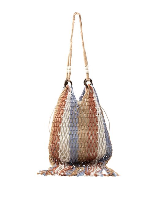 IZIA Shopper  blå / brun / sepia / offwhite