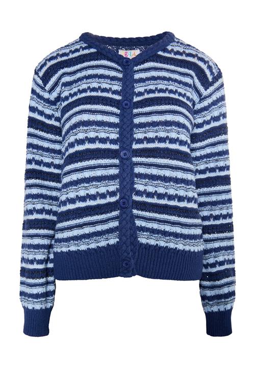 IZIA Cardigan 'Eyota'  lyseblå / mørkeblå