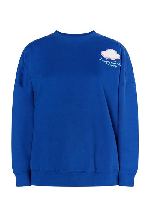MYMO Sweatshirt 'Keepsudry'  blå / blandingsfarvet