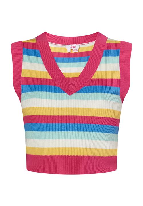MYMO Pullover 'Keepsudry'  blå / mørkegul / pink / hvid
