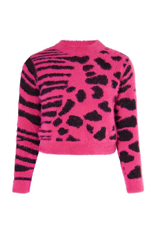 myMo KIDS Pullover  pink / sort