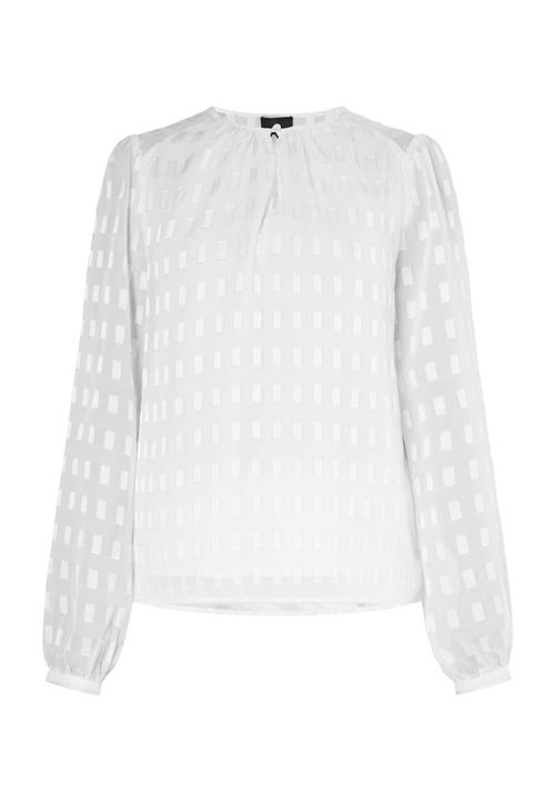 DreiMaster Klassik Bluse 'Casnagie'  uldhvid
