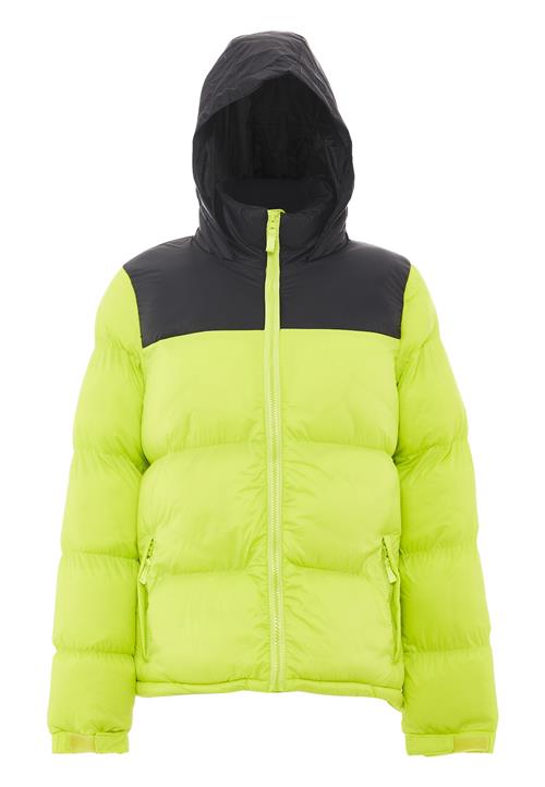 myMo ATHLSR Vinterjakke  lime / sort