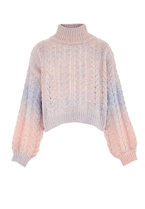 MYMO Pullover  blå / pudder