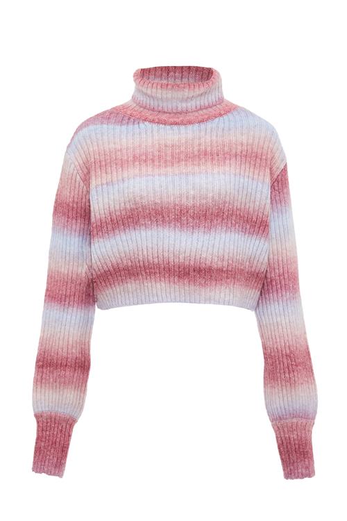 MYMO Pullover  lyseblå / gammelrosa