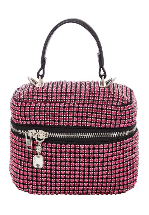 FELIPA Håndtaske  pink / sort / sølv