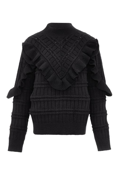 faina Pullover  sort