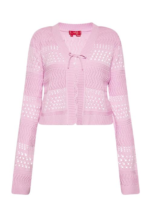 swirly Cardigan  lyserød