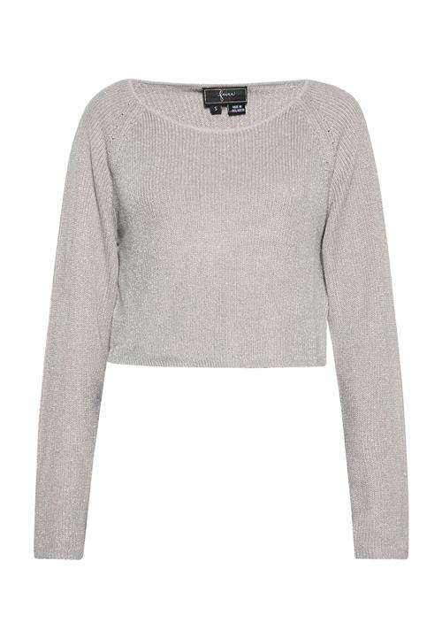 faina Pullover  lysegrå