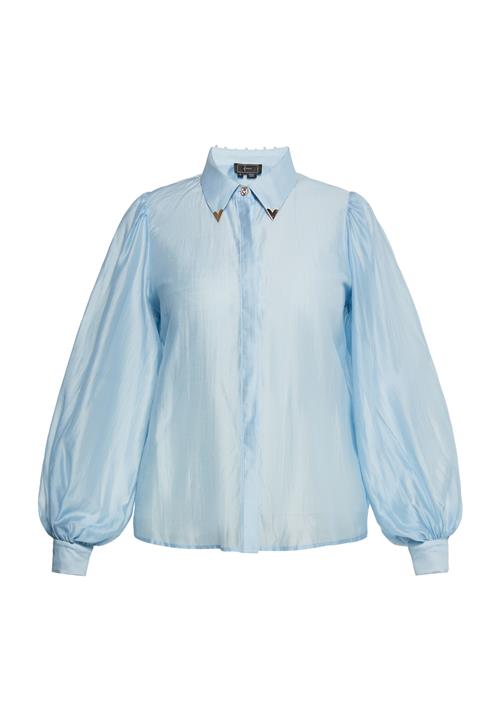 faina Bluse  lyseblå