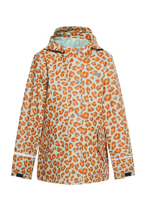 Schmuddelwedda Overgangsjakke  brun / cognac / mint / sort-meleret