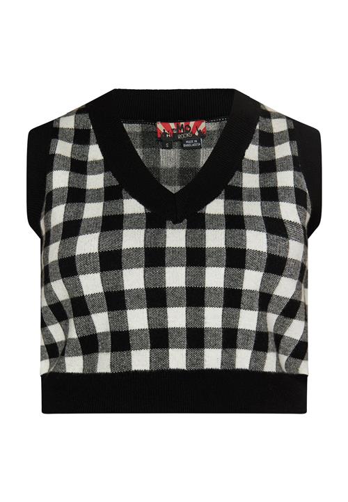 myMo ROCKS Pullover  sort / hvid