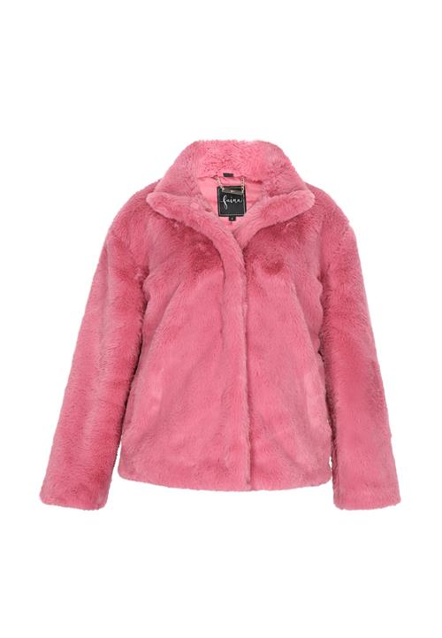 faina Vinterjakke  mørk pink
