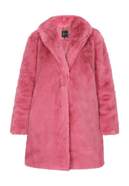 faina Overgangsfrakke  mørk pink