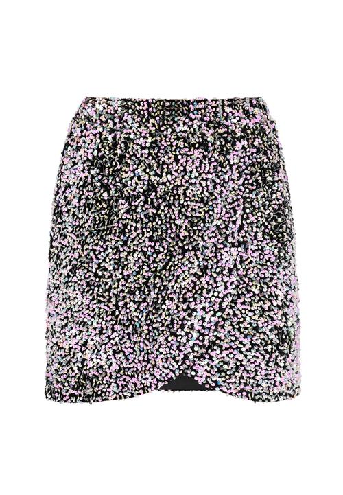 faina Nederdel  brokade / lys pink / sølv