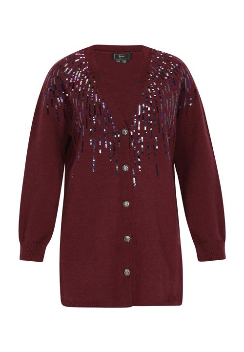 faina Cardigan  cyclam / mørkelilla