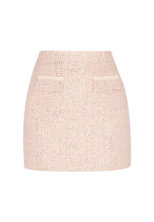 faina Nederdel 'Fashion Look'  beige / nude / guld