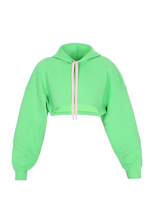 myMo ATHLSR Sweatshirt 'Back To School'  lysegrøn / lyserød