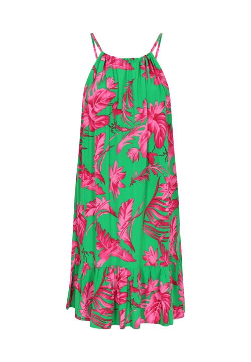 IZIA Sommerkjole 'Spring Summer'  grøn / pink