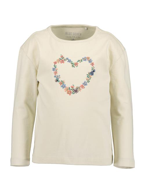 BLUE SEVEN Bluser & t-shirts  guld / mørkegrøn / orange / offwhite