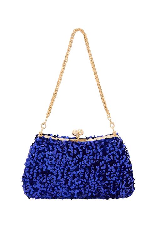 faina Clutch  navy / royalblå