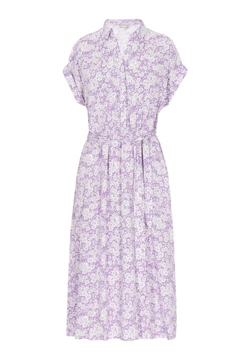 FELIPA Blusekjole 'Classic Look'  lilla / hvid
