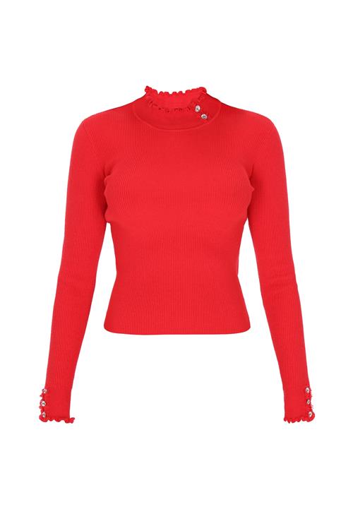 faina Pullover  lys rød